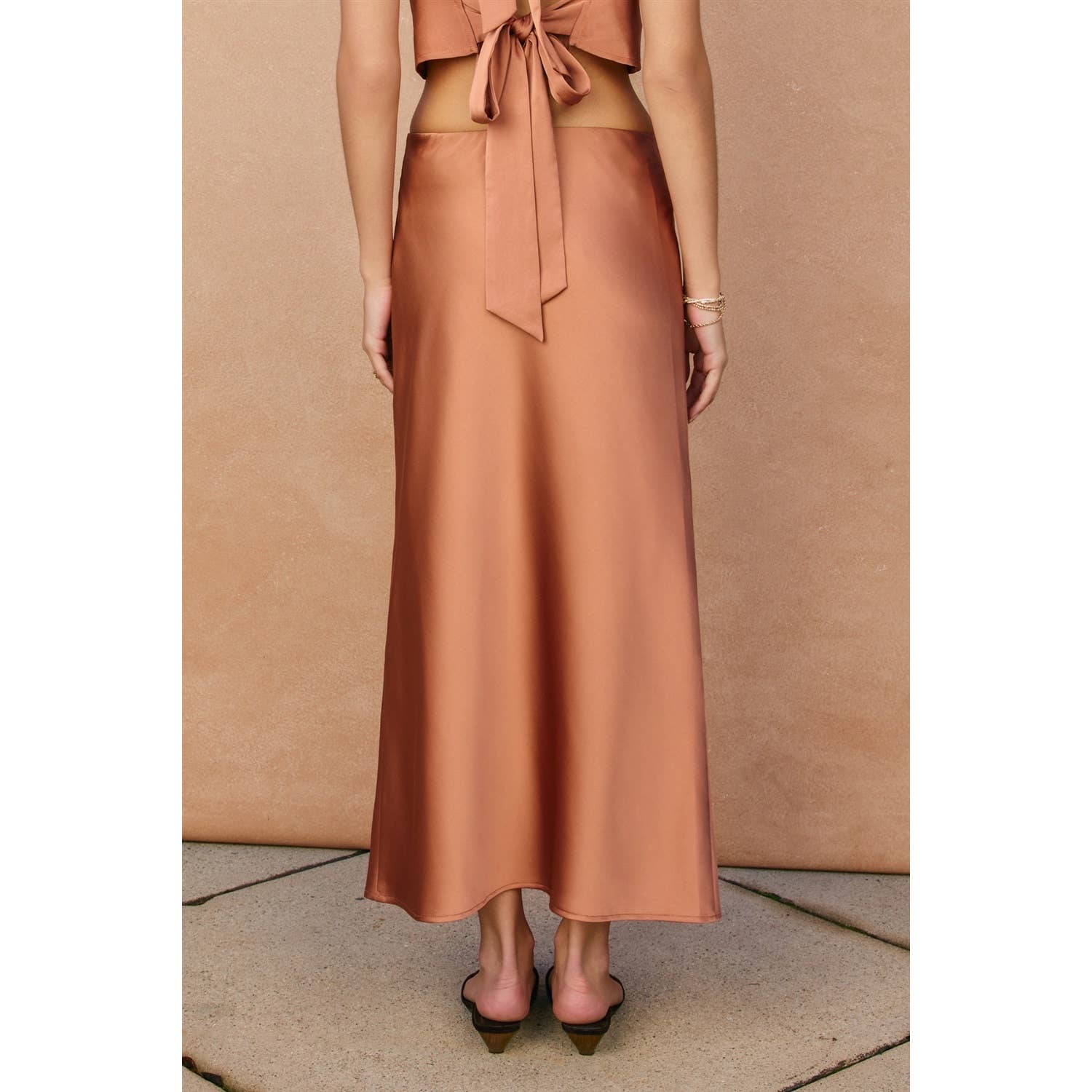 Going Out Pull On Maxi Skirt