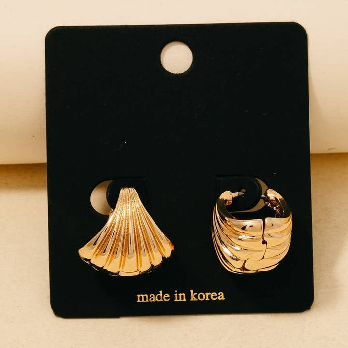 Hinge Hoop Earrings