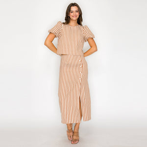 All'arancia Puff Sleeve