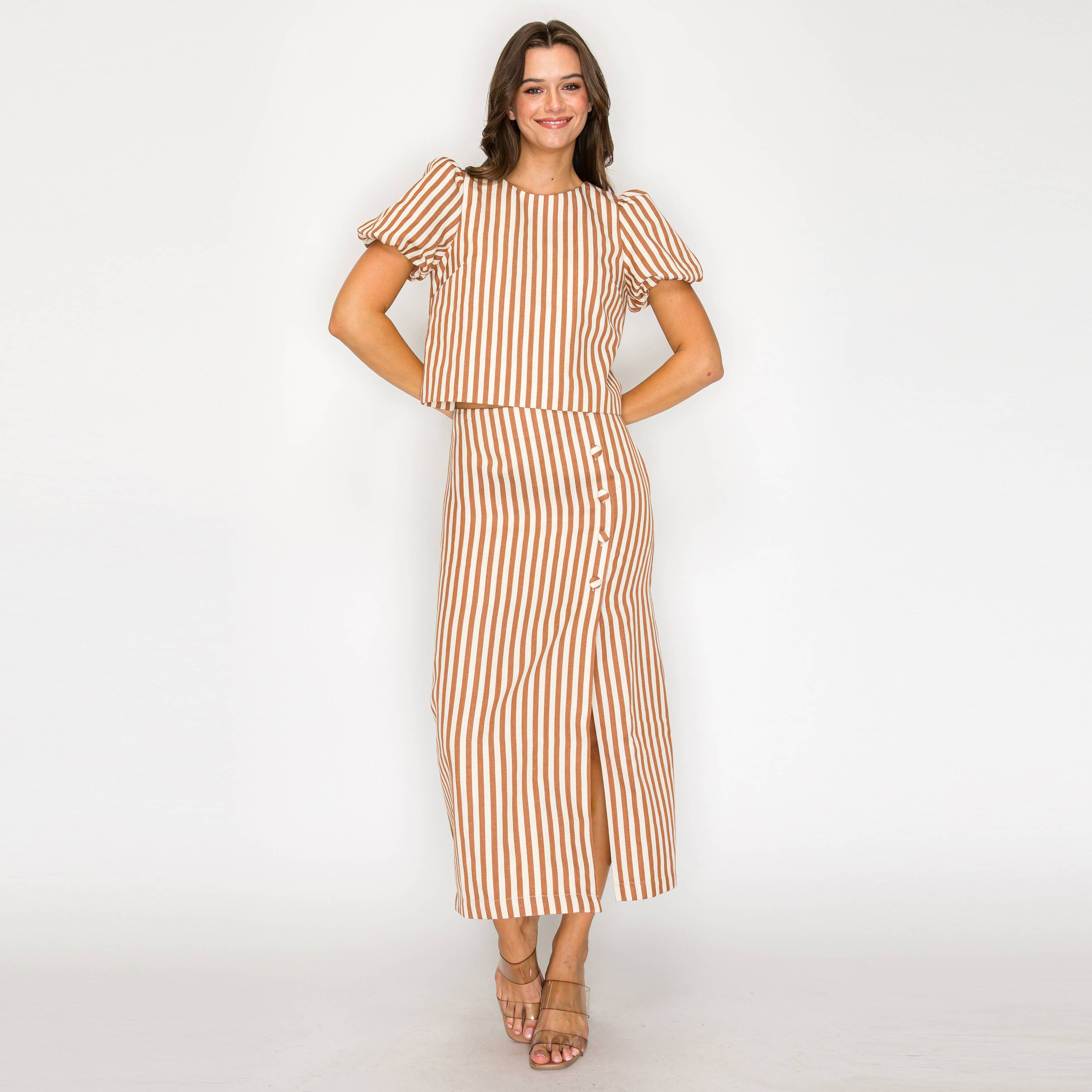 All'arancia Puff Sleeve