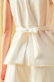 The White Sands Linen Top