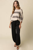 Jodi Elastic Hem Satin Pants