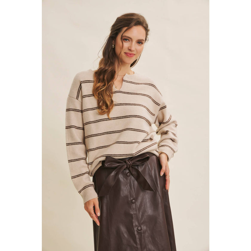 Cioccolato Faux Leather Skirt