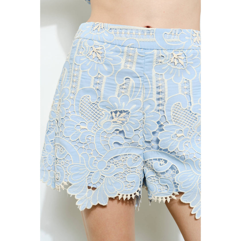 Fleurette Lace Shorts