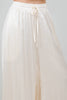 Flowy Satin Crinkle Drawstring Pants