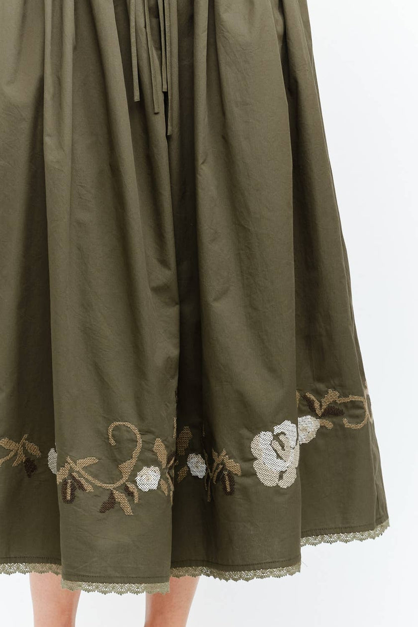 Sivan Olive Skirt