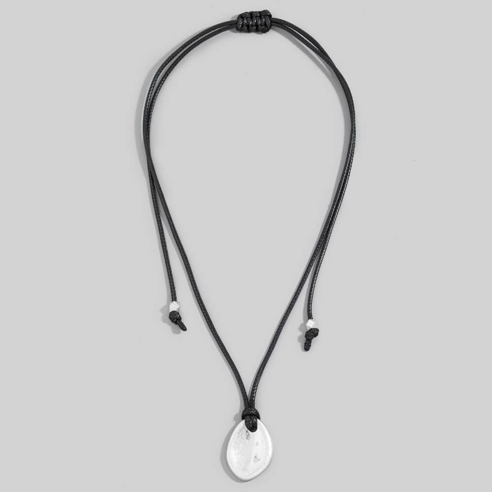 Disc Cord Necklace