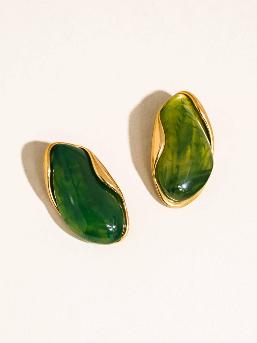 Maélie Gold Plated Earrings