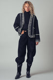 Willow Embroidered Quilted Jacket