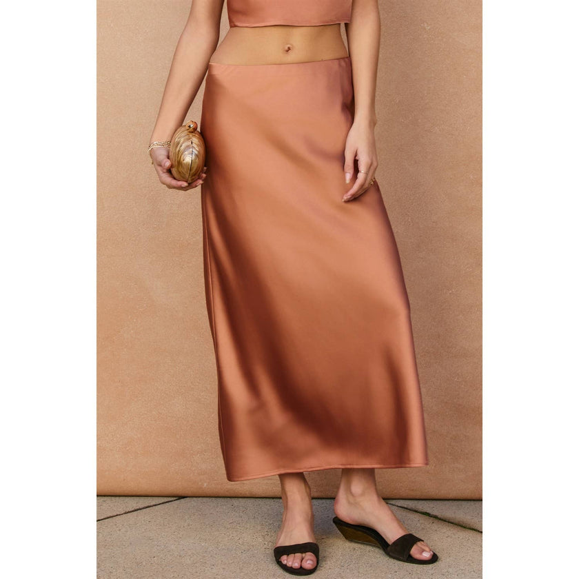 Going Out Pull On Maxi Skirt