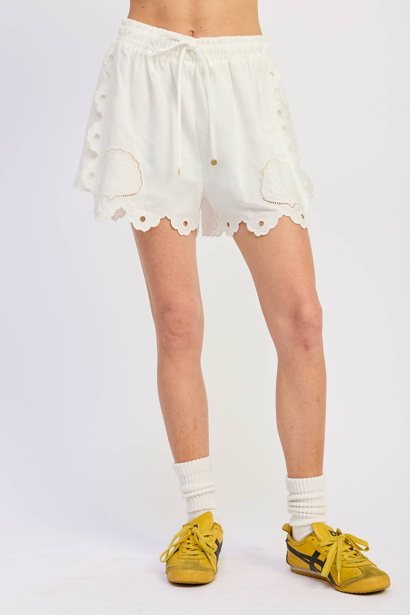 The Marina Scallop Shorts