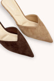 Classic Suede Mule | Camel