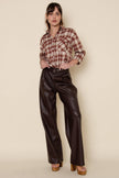 Calabria Vegan Leather Pant