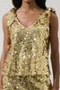 Cressida Sequin Sleeveless Top