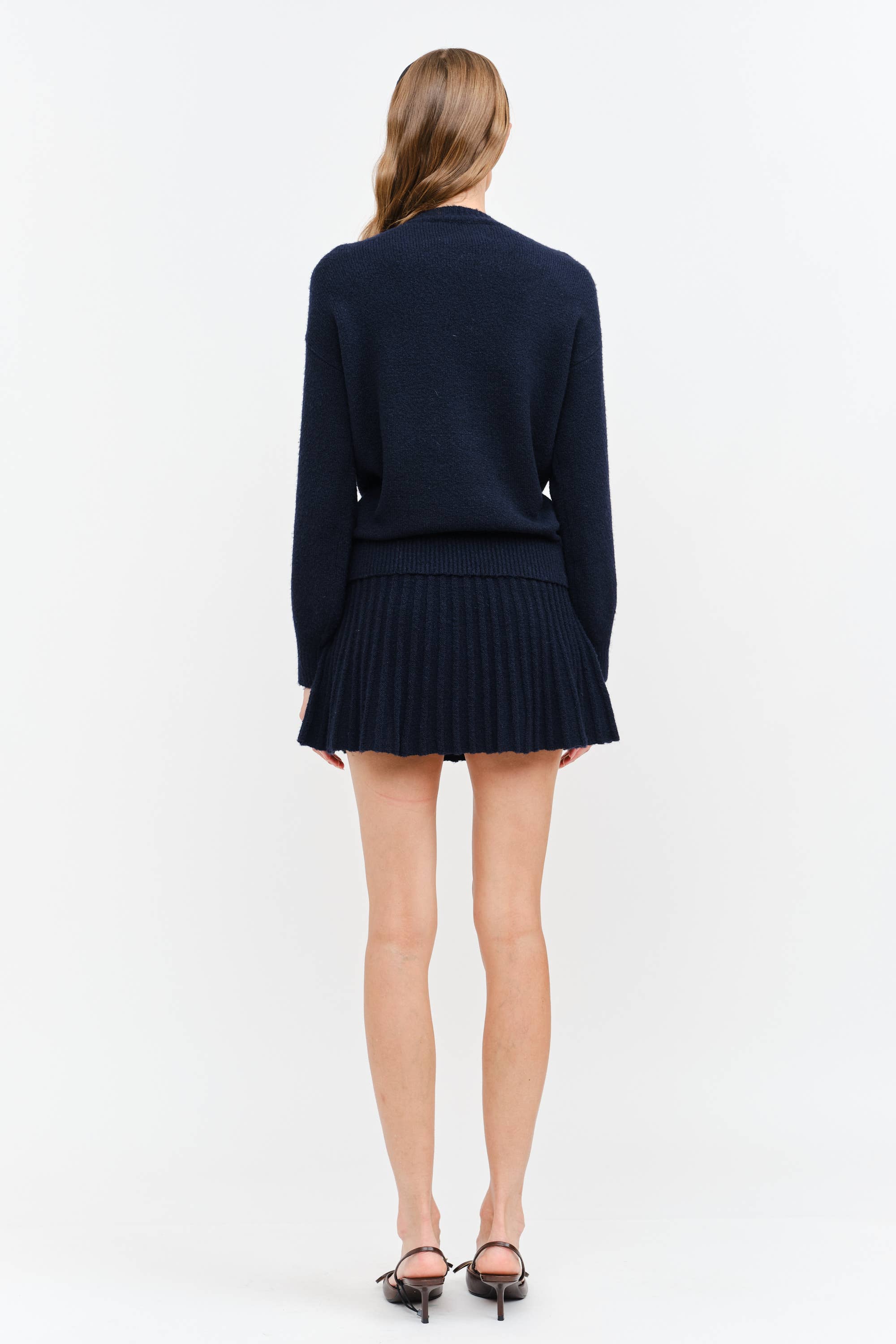 Beau Navy Sweater