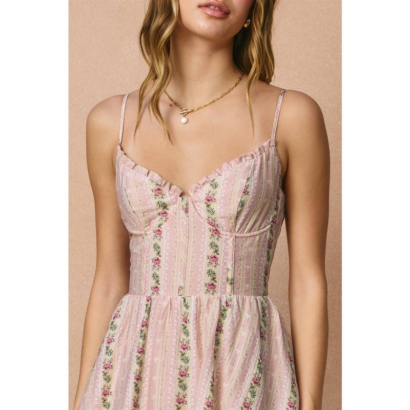 Tea Party Tiered Maxi