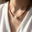 Pearl and Thread Necklace
