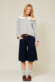 Longline Denim Barrels