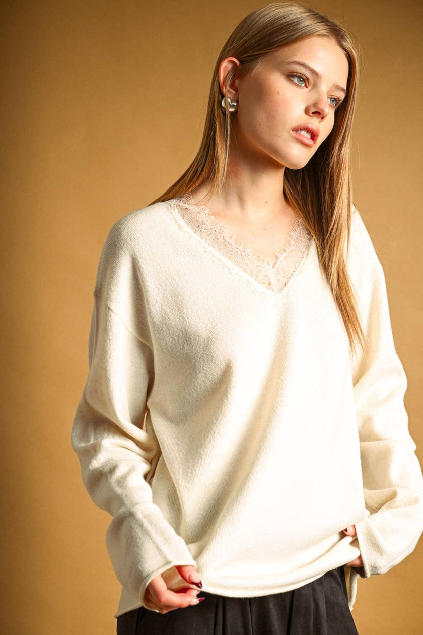 The Venetian Lace Sweater