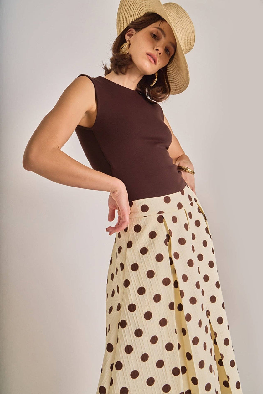 The Colette Polka Dot Skirt