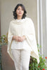 Cashmere Poncho Ivory