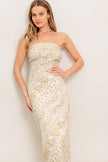 The Mackenna Strapless Midi
