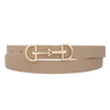 Horse Bit Skinny Belt
