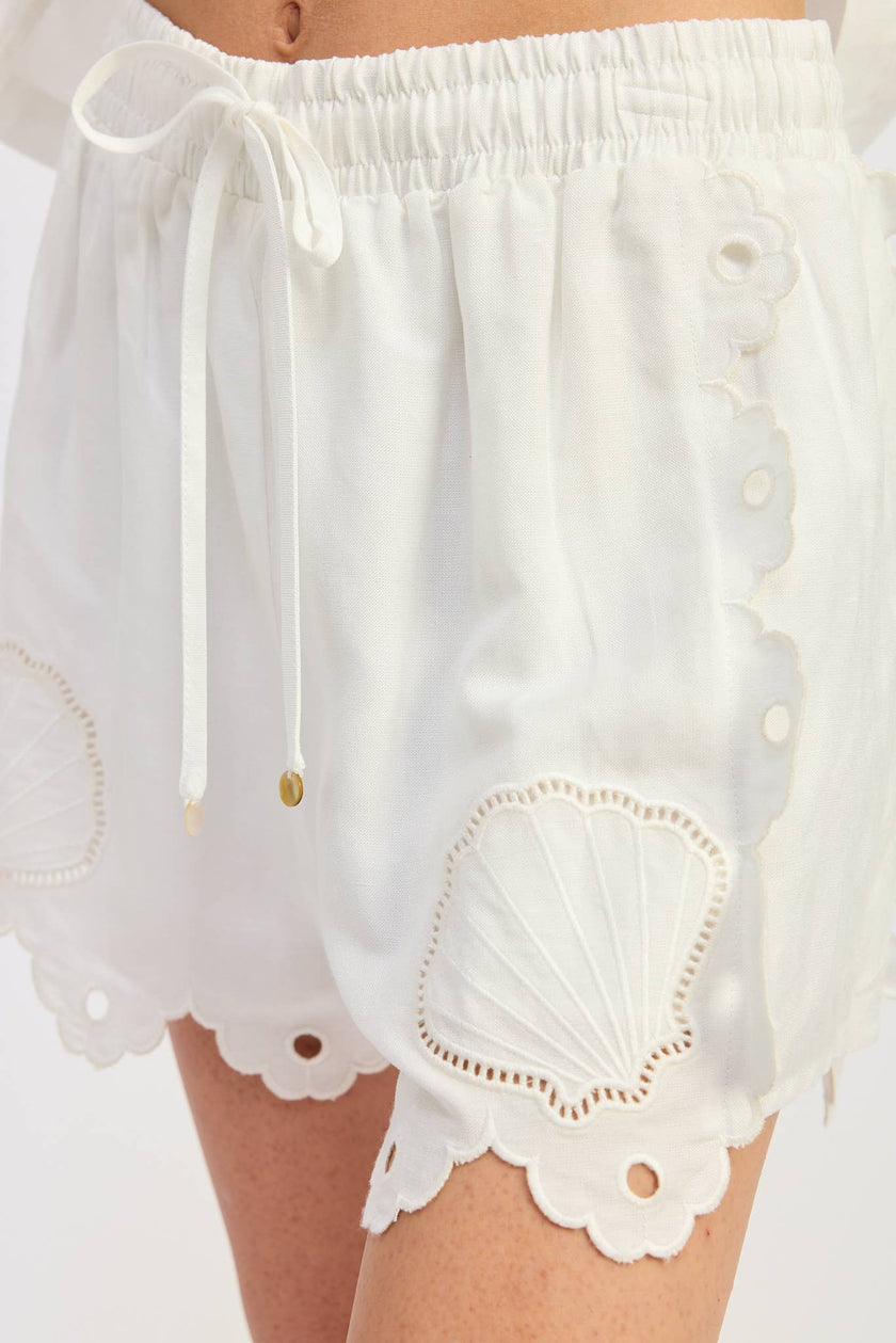 The Marina Scallop Shorts
