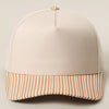 the Classic Stripe Trucker Hat
