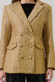 Tamary Tweed Vesta Collared Blazer