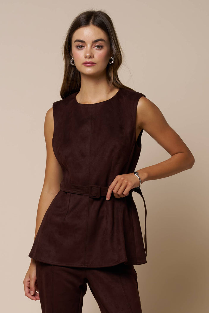 Palermo Suede Top
