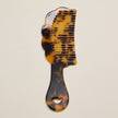 Scalloped Resin Handle Comb