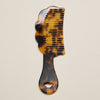 Scalloped Resin Handle Comb