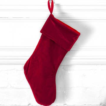 Velvet Red Stocking