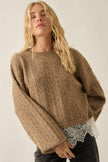 The Allegra Cable Knit Sweater