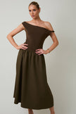 Twist Detail Knit Dress