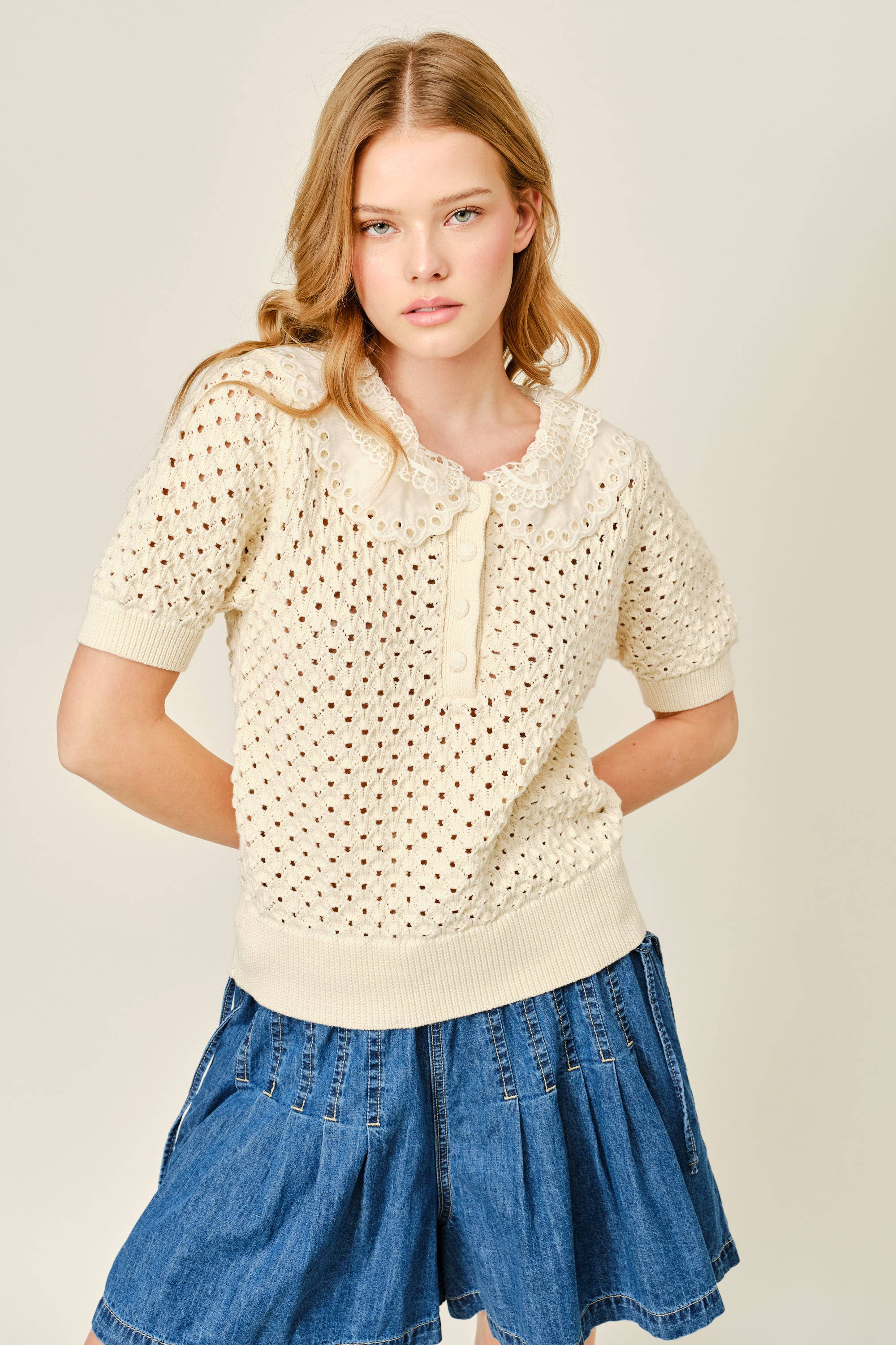 Estate Garden Lace Knit
