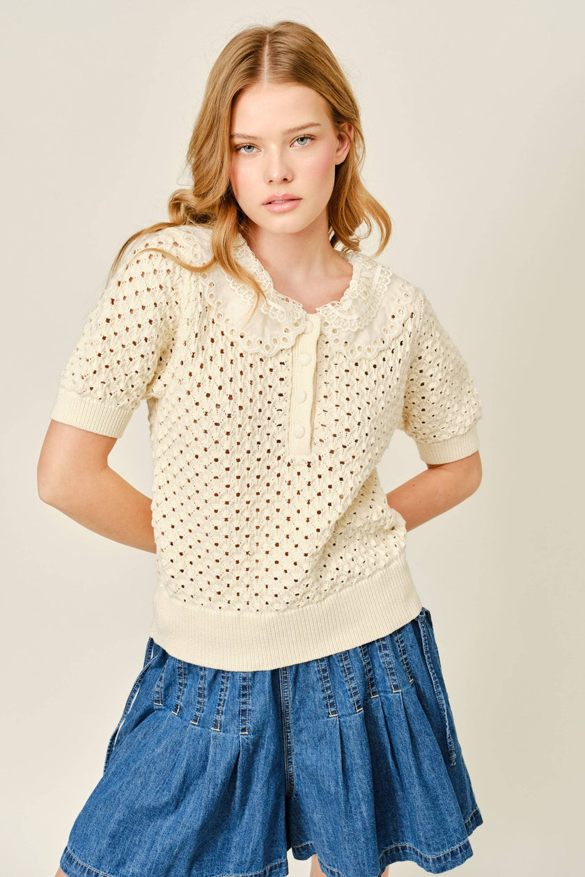 Estate Garden Lace Knit