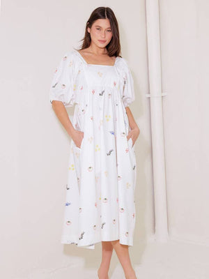 Italian Printed Woven Dress