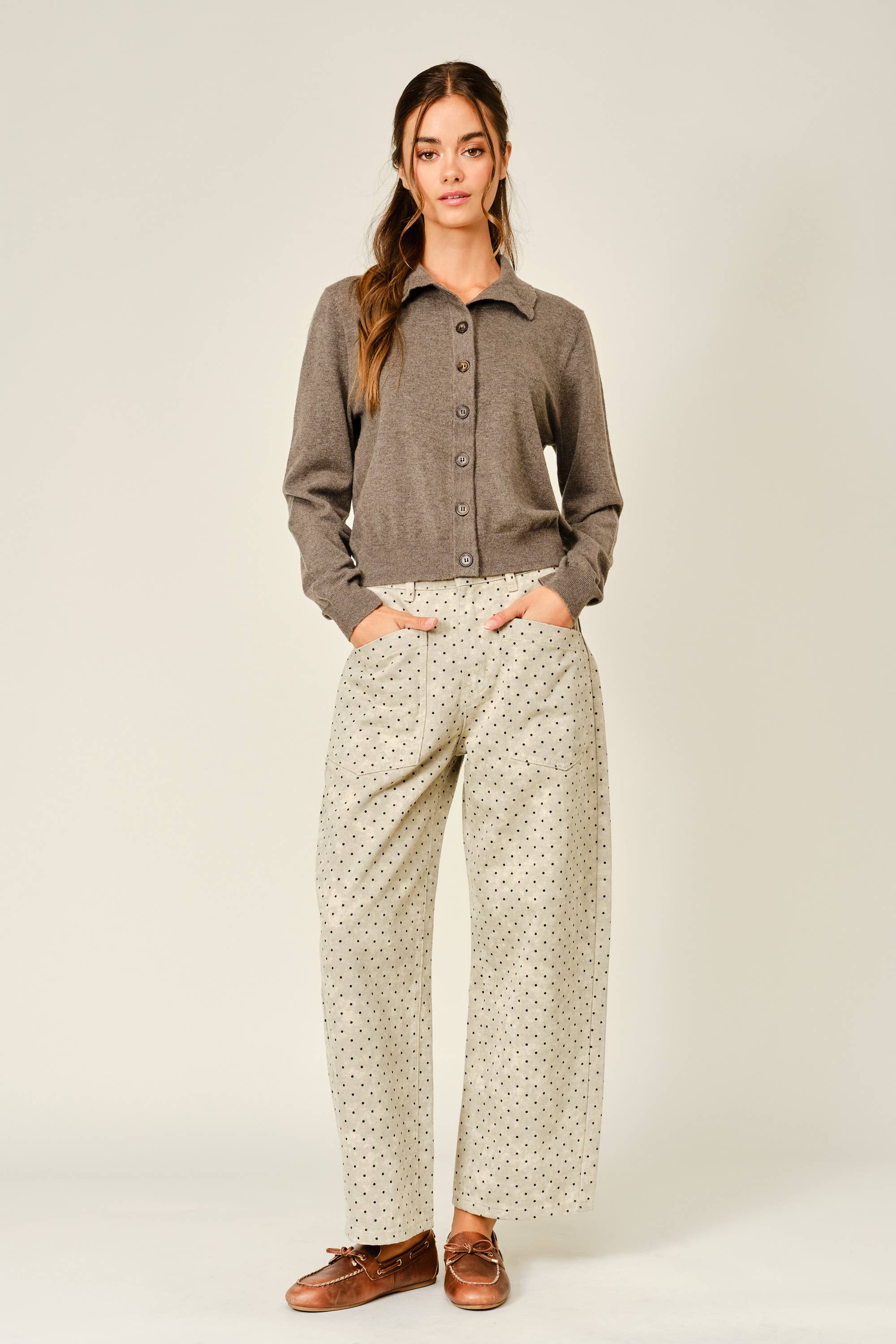 The Estate Polo Knit Top