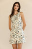 Floral Print Button-up Mini