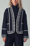 Willow Embroidered Quilted Jacket