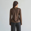 The Cortado Satin Blouse