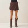 Vegan Suede Skort