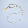 White Jade Beaded Chain Necklace