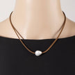 Pearl and Thread Necklace
