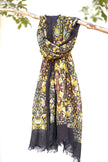 Antonia Wool Silk Scarf