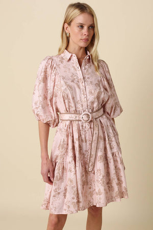 Ana Floral Shirt Dress