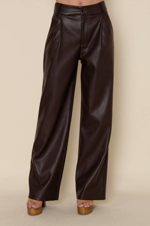 Calabria Vegan Leather Pant