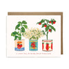 Tomato Plant Love Card